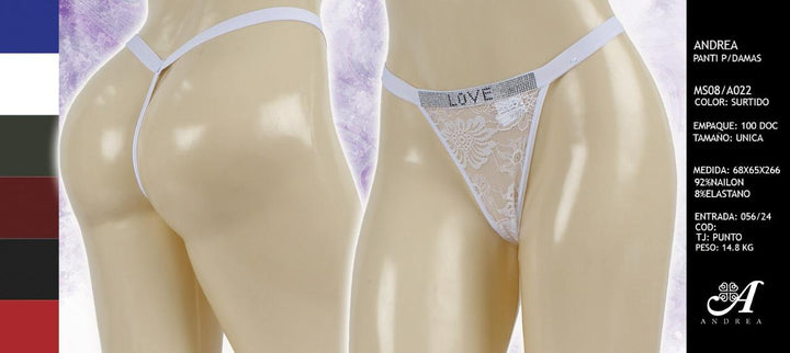 PANTY COLALE ANDREA UNICA