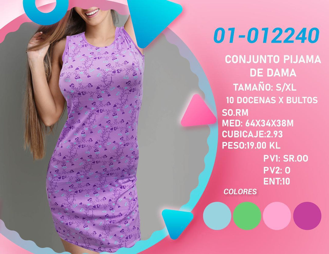 BATA DE DAMAS CONJ01-012240