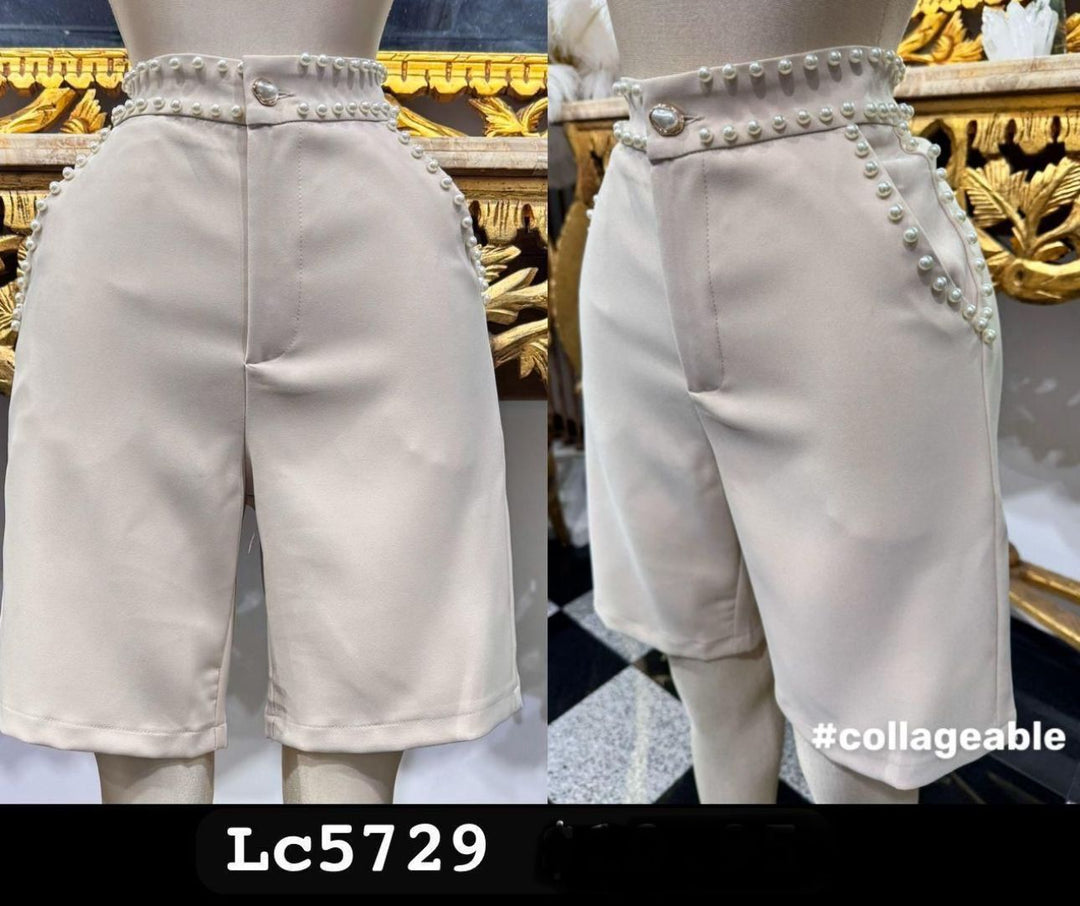 PANTALON CAPRI C/PERLA LIZETTE