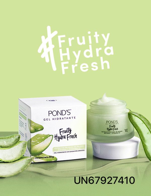 PONDS GEL FRUITY DYDRAT FRESH