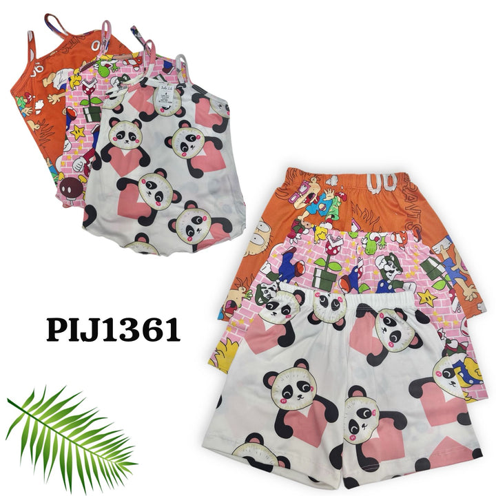 PIJAMA CORTA TIRITO BELLA LILI P/N 2-12