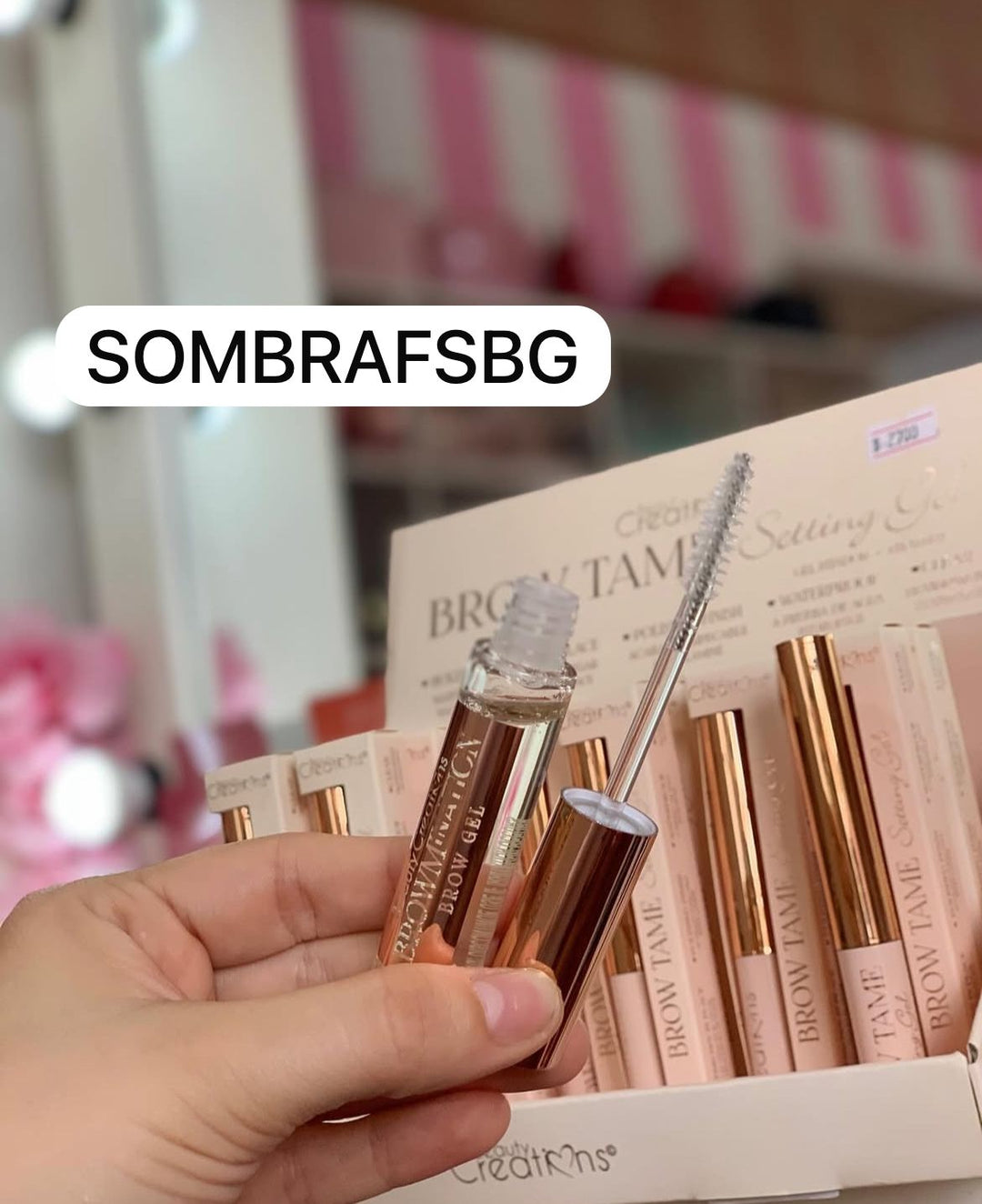 BC BROWMINTION CLEAR BROW GEL