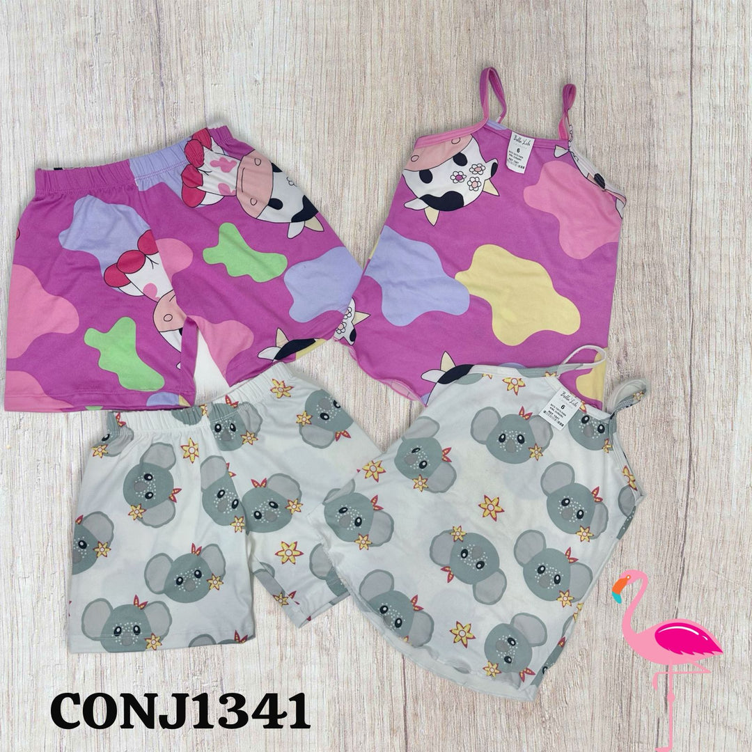 PIJAMA CORTA TIRITO BELLA LILI P/N 2-12