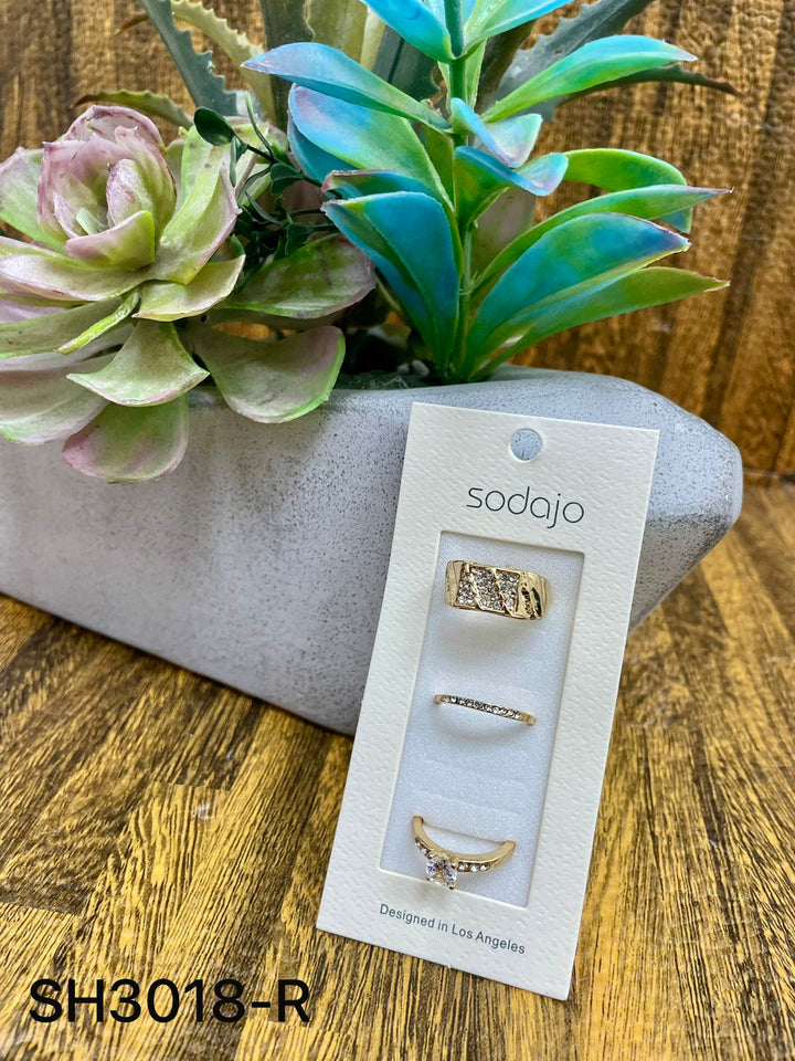 JUEGO DE ANILLOS SODAJO
