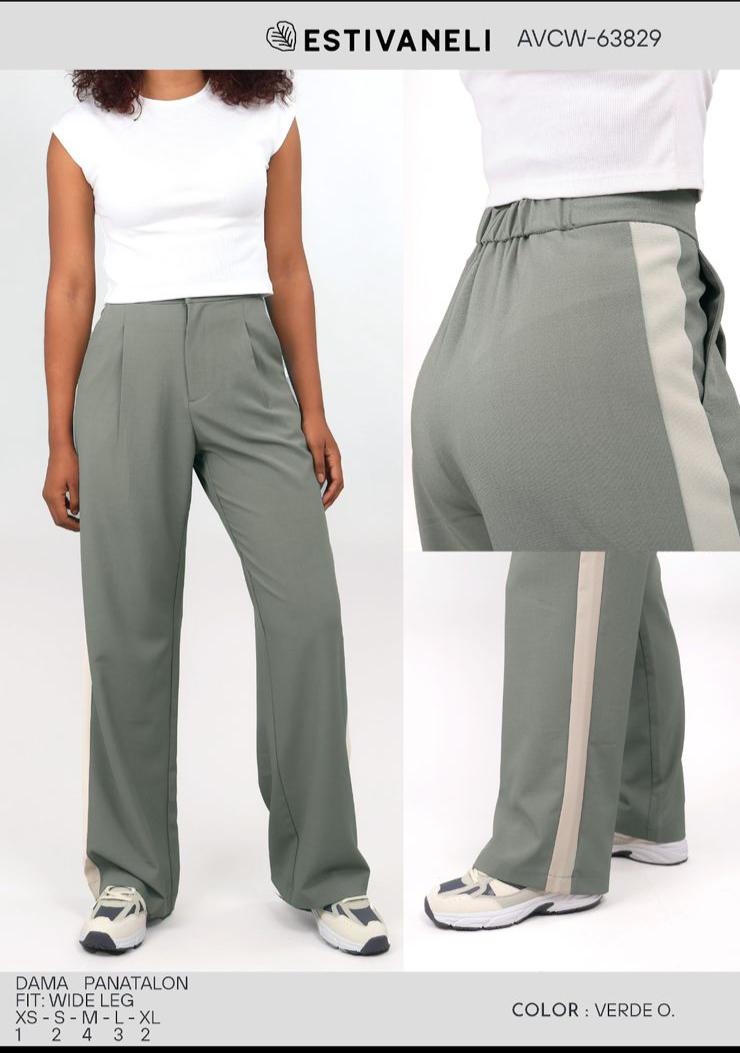 PANTALON ESTIVANELI P/D XS-XL