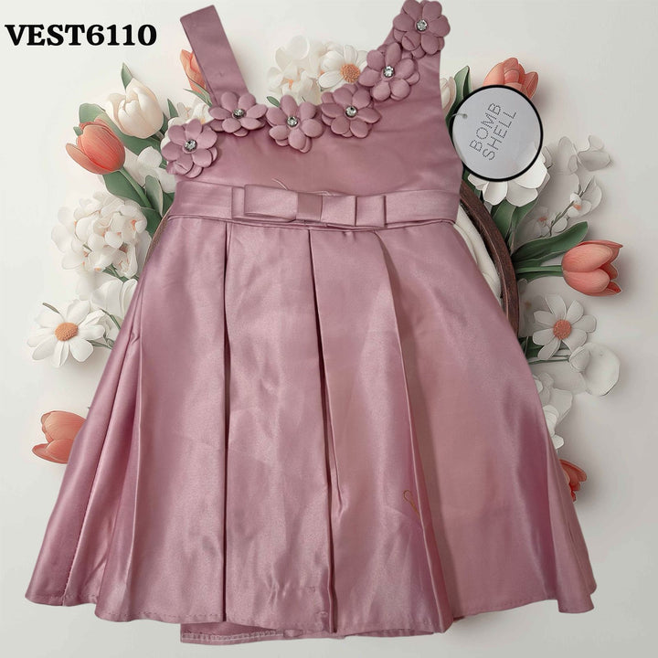 VESTIDO BOM SHELL PARA NIÑA