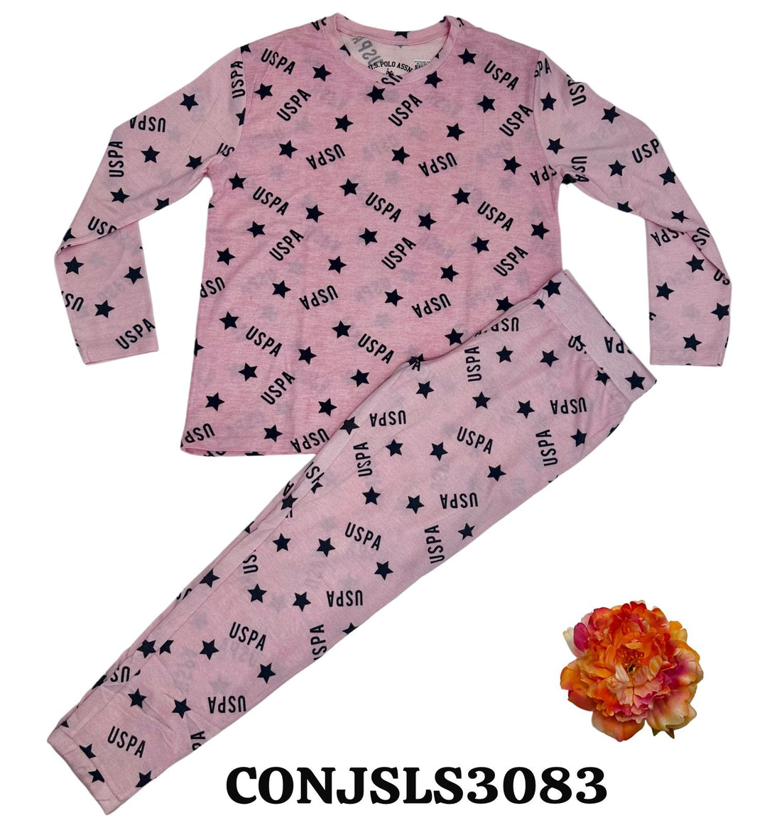 HACCI LS PRINTED SET PIJAMA