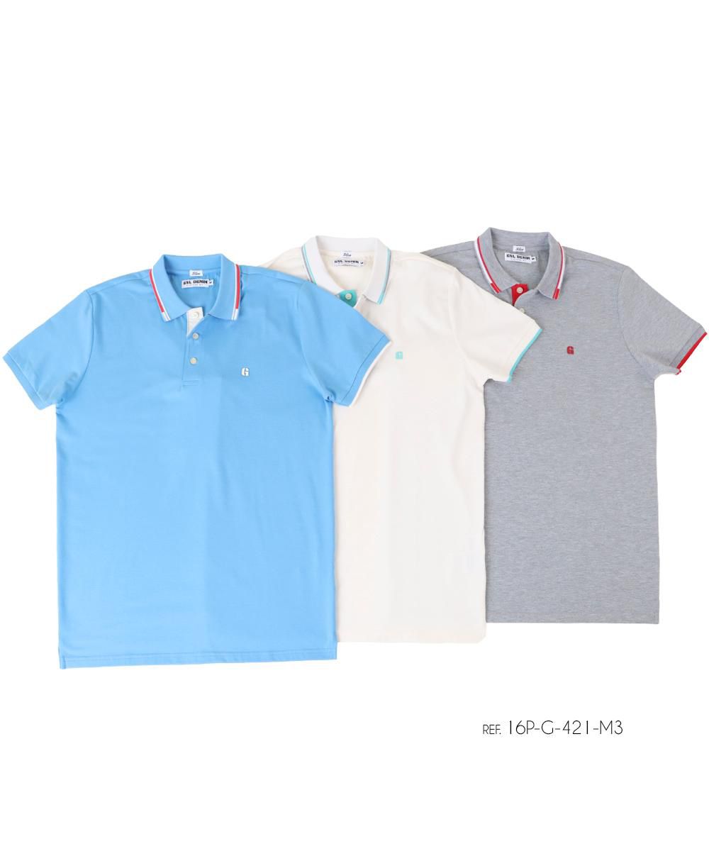 POLOSHIRT SPANDEX  SLIM  GSL