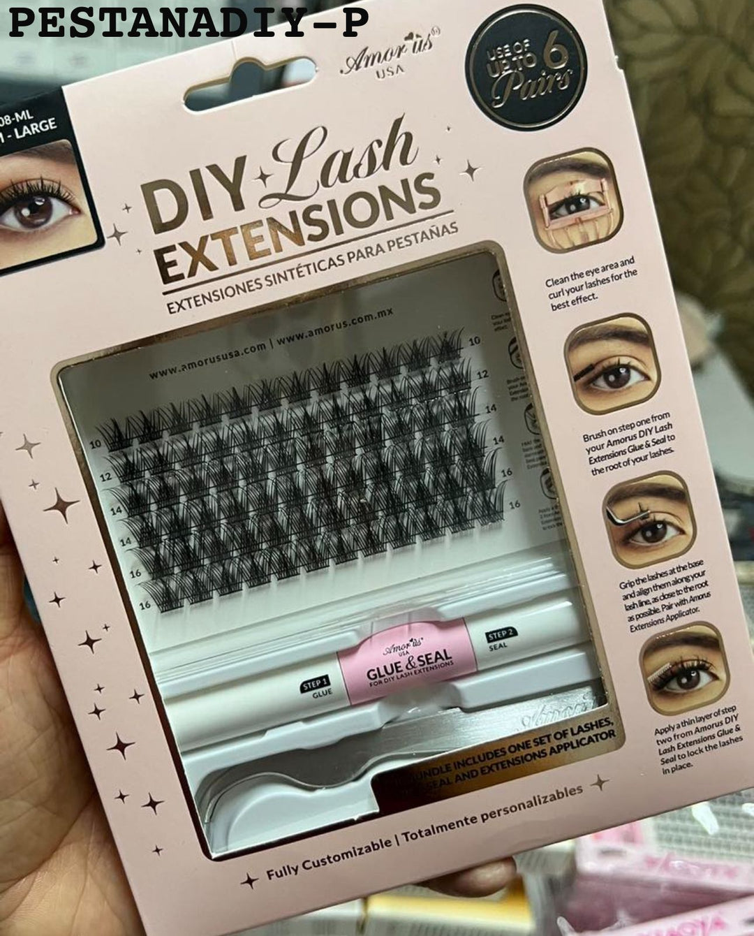 AMOR  US LASH EXTENSION COMBO