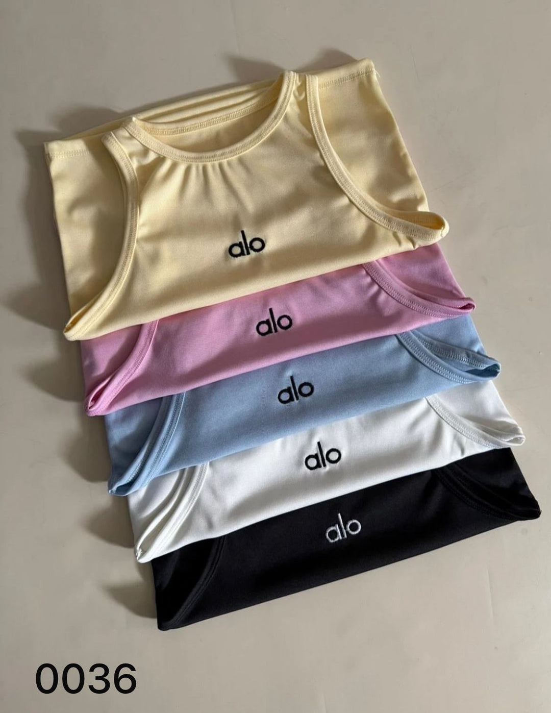 BLUSA TOP SPORT GYM ALO