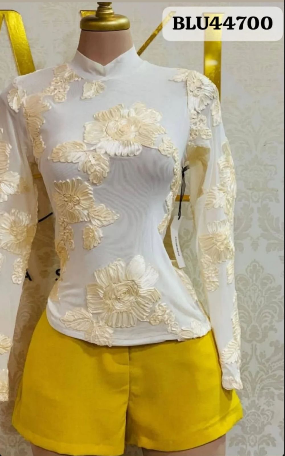 BLUSA MILK  &  HONEY