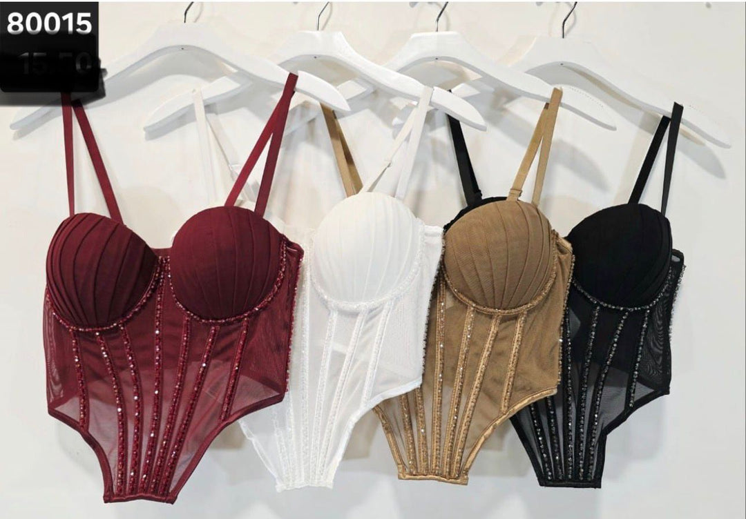 BLUSA  TOP CHIC CORSET USA