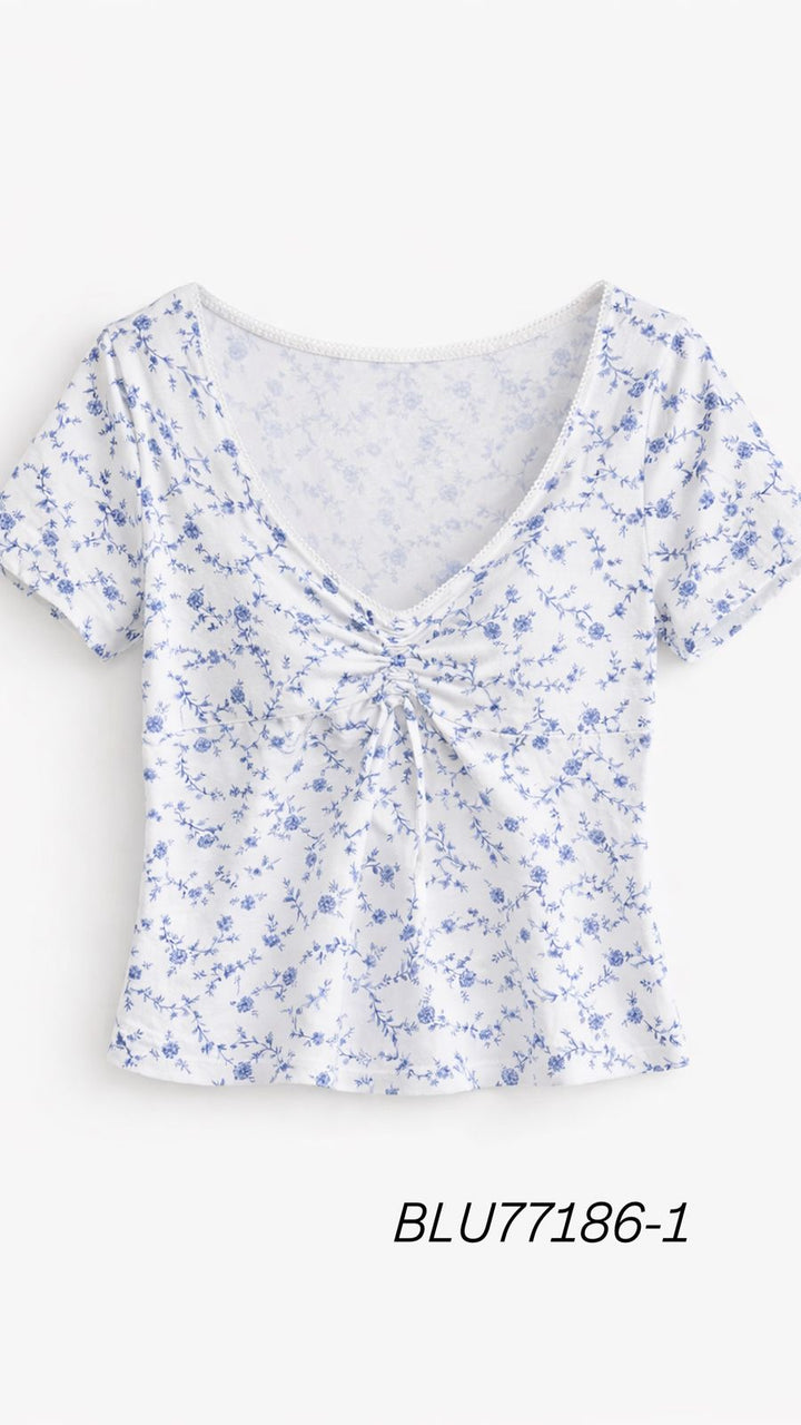 Blusa ambiance floral