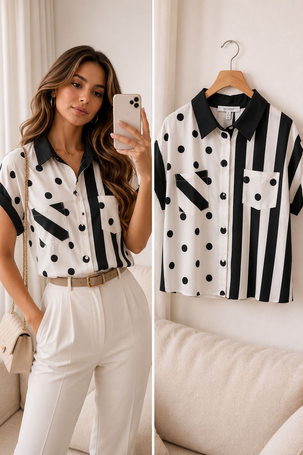 BLUSA PASTEL USA