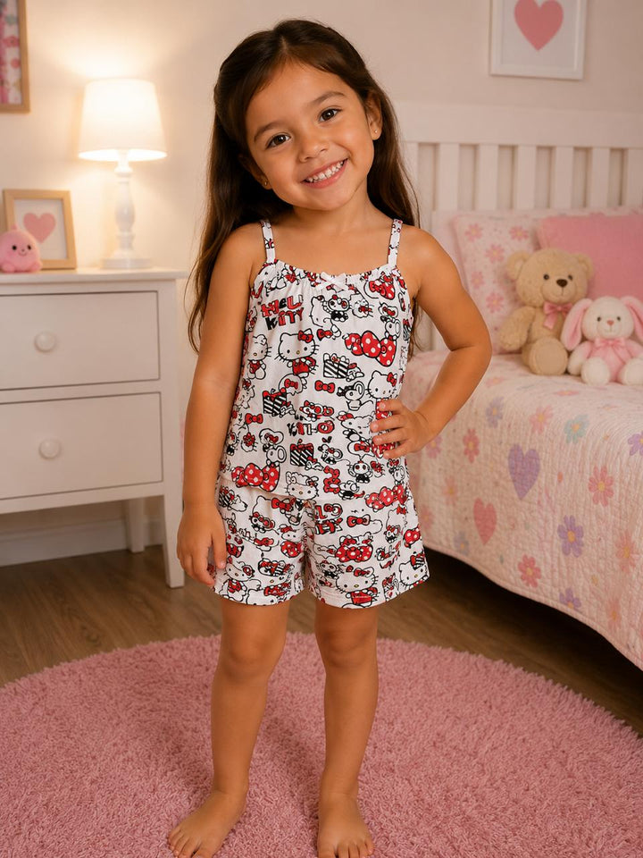 Pijama Corta Tiritos Bella Lili
