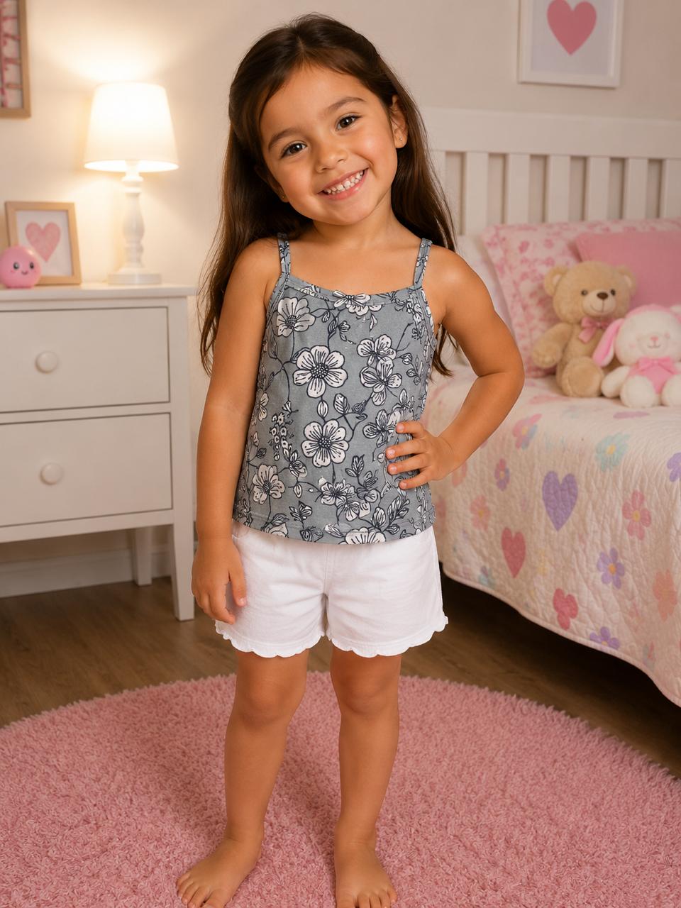 Pijama Corta Tiritos Bella Lili