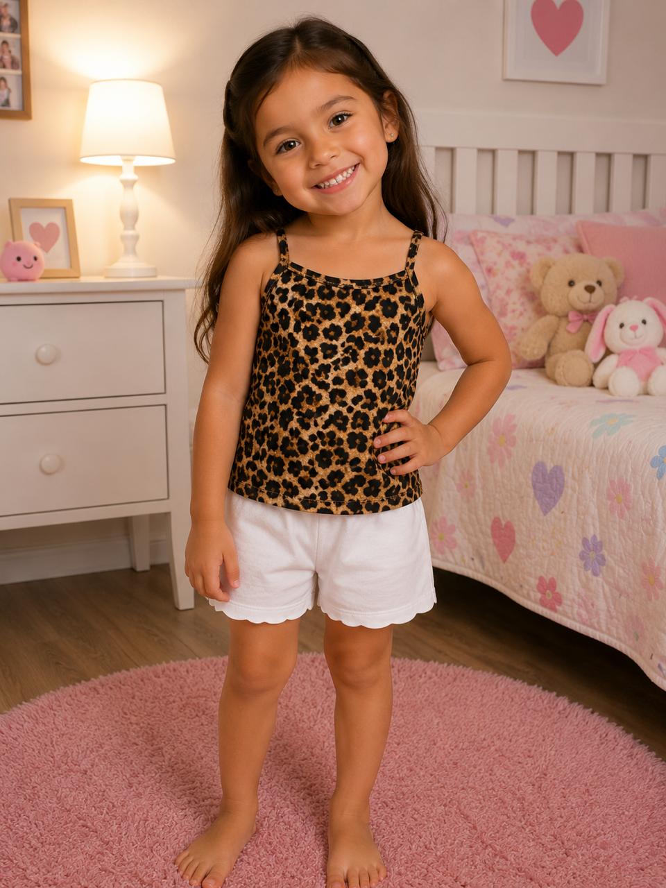 Pijama Corta Tiritos Bella Lili