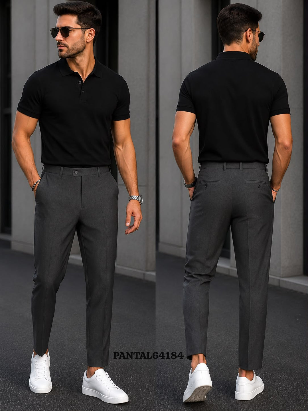 PANTALON DE VESTIR  P/H ESTIVANELI