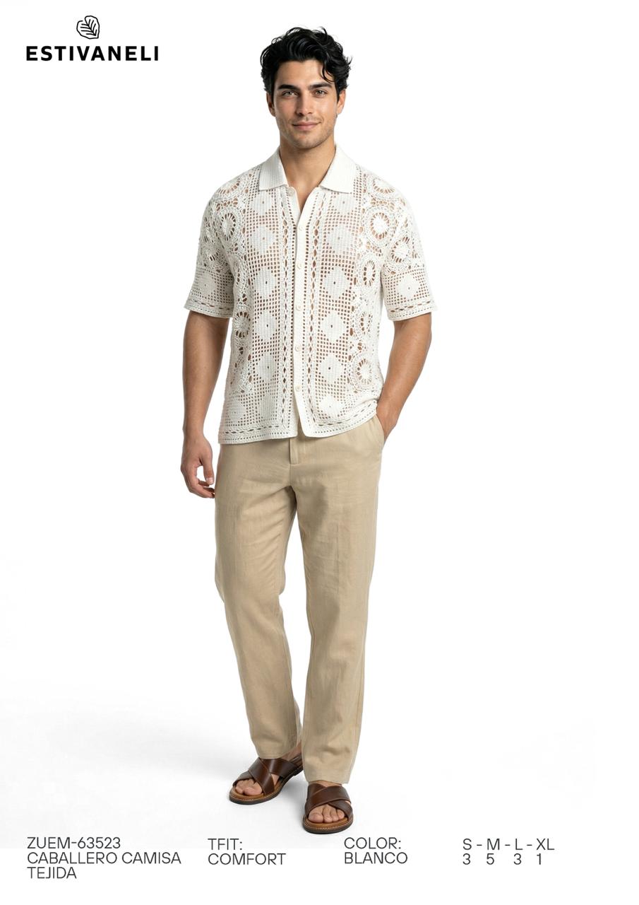 CAMISA TEJIDA ESTIVANELI