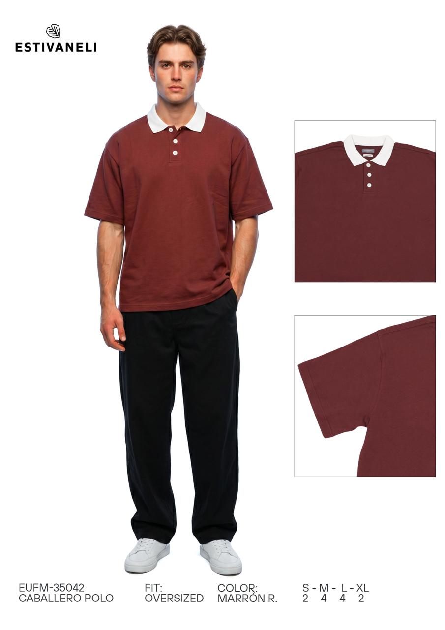 POLOSHIRT ESTIVANELI OVERSIZED