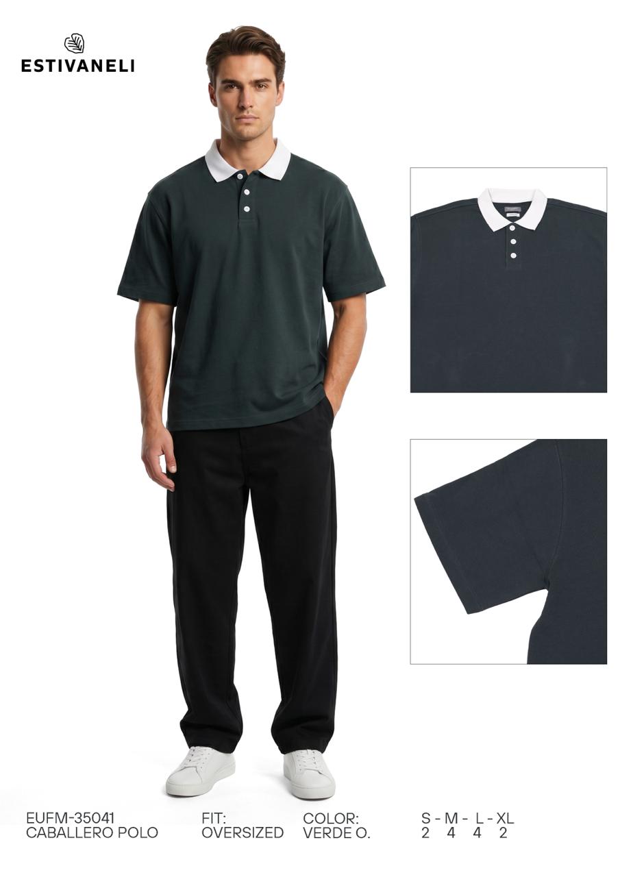 POLOSHIRT ESTIVANELI OVERSIZED