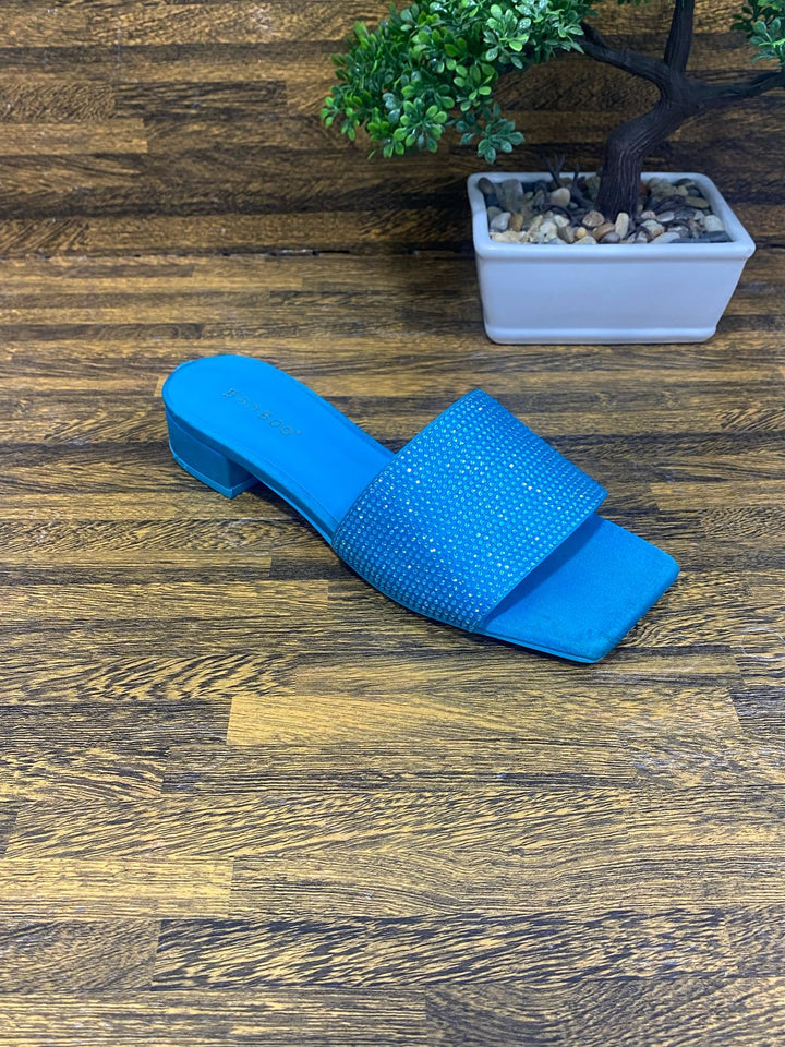 SANDALIA BAMBOO 2 BAND SLIDE P/DAMA