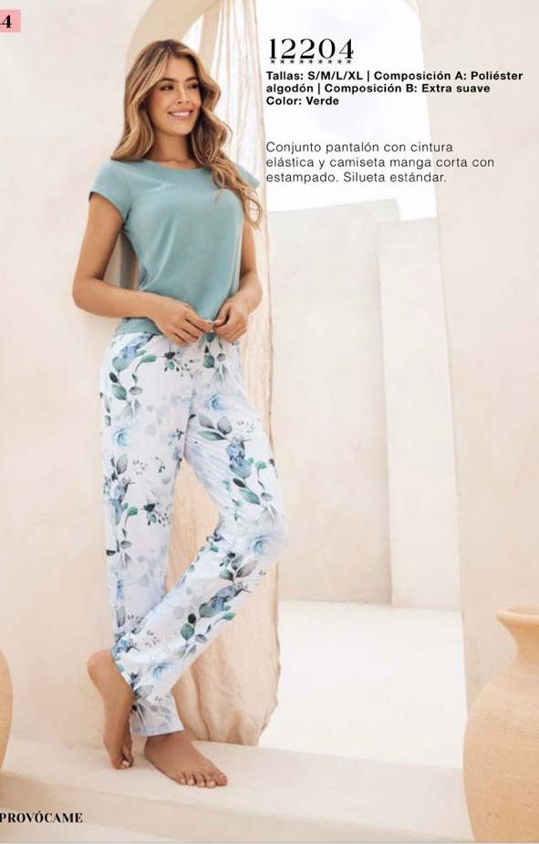 PIJAMAPROVOCAME LARGA ALGODON/PRINT