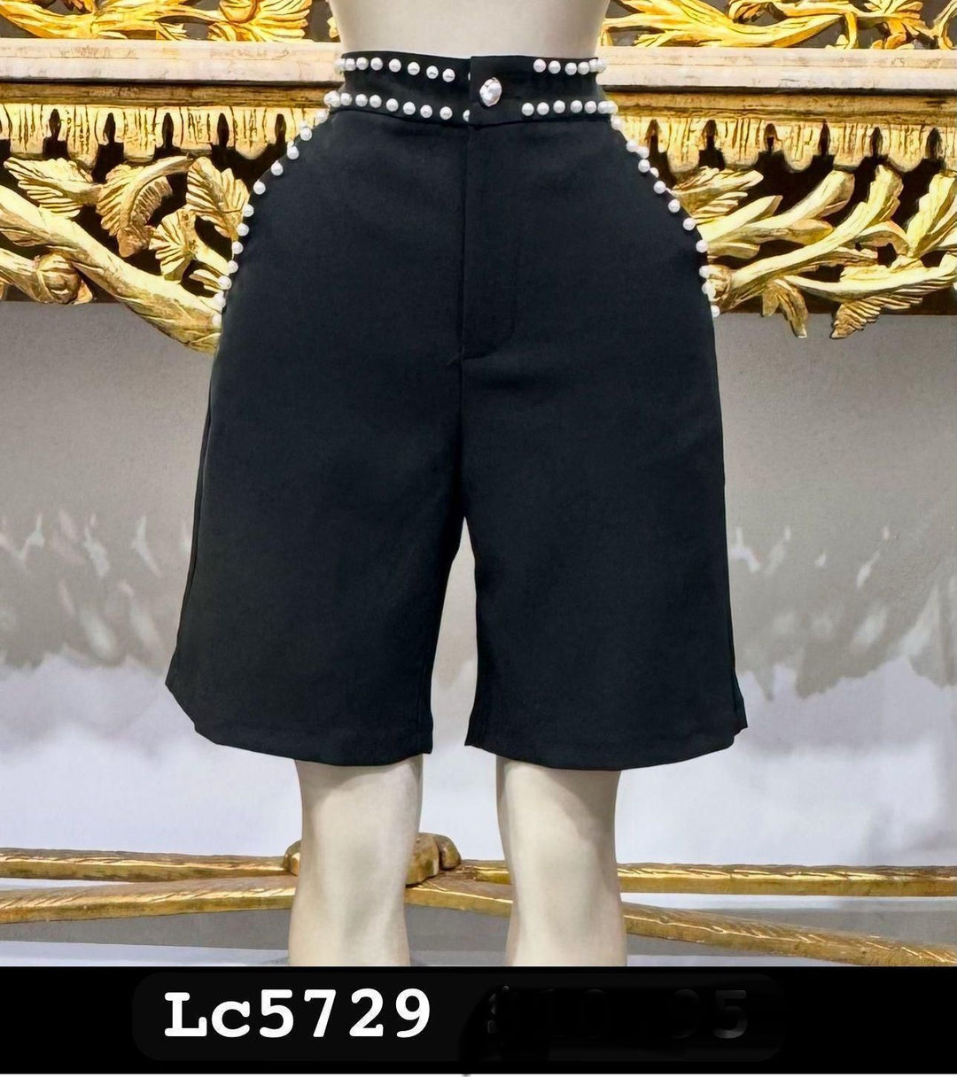 PANTALON CAPRI C/PERLA LIZETTE