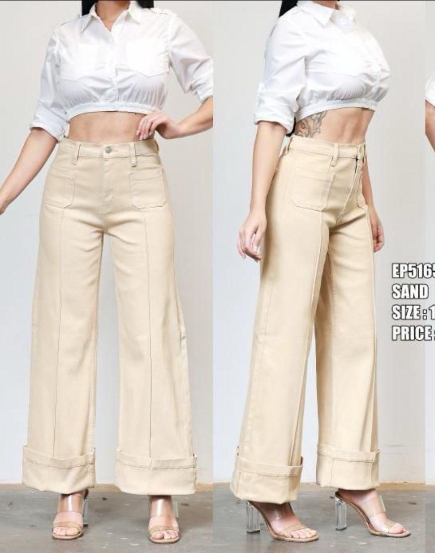 PANTALON JEAN VIBRANT FASHION P/DAMA