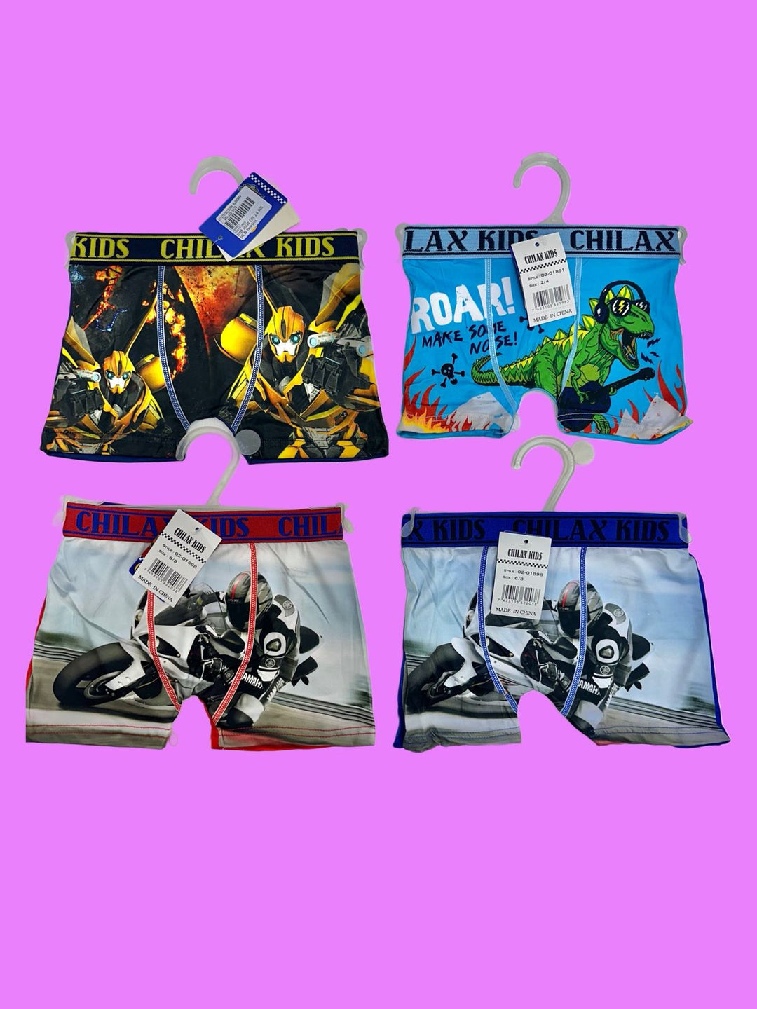 BOXER CHILAX KIDS 2-8AÑOS