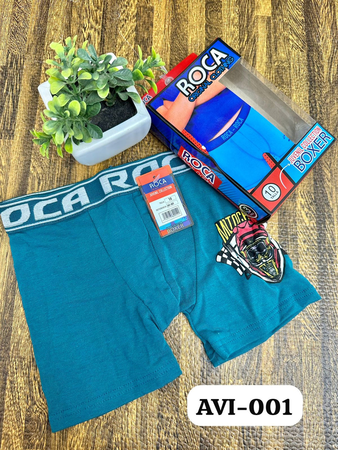 BOXER ROCA P/ NIÑO 3/ 1