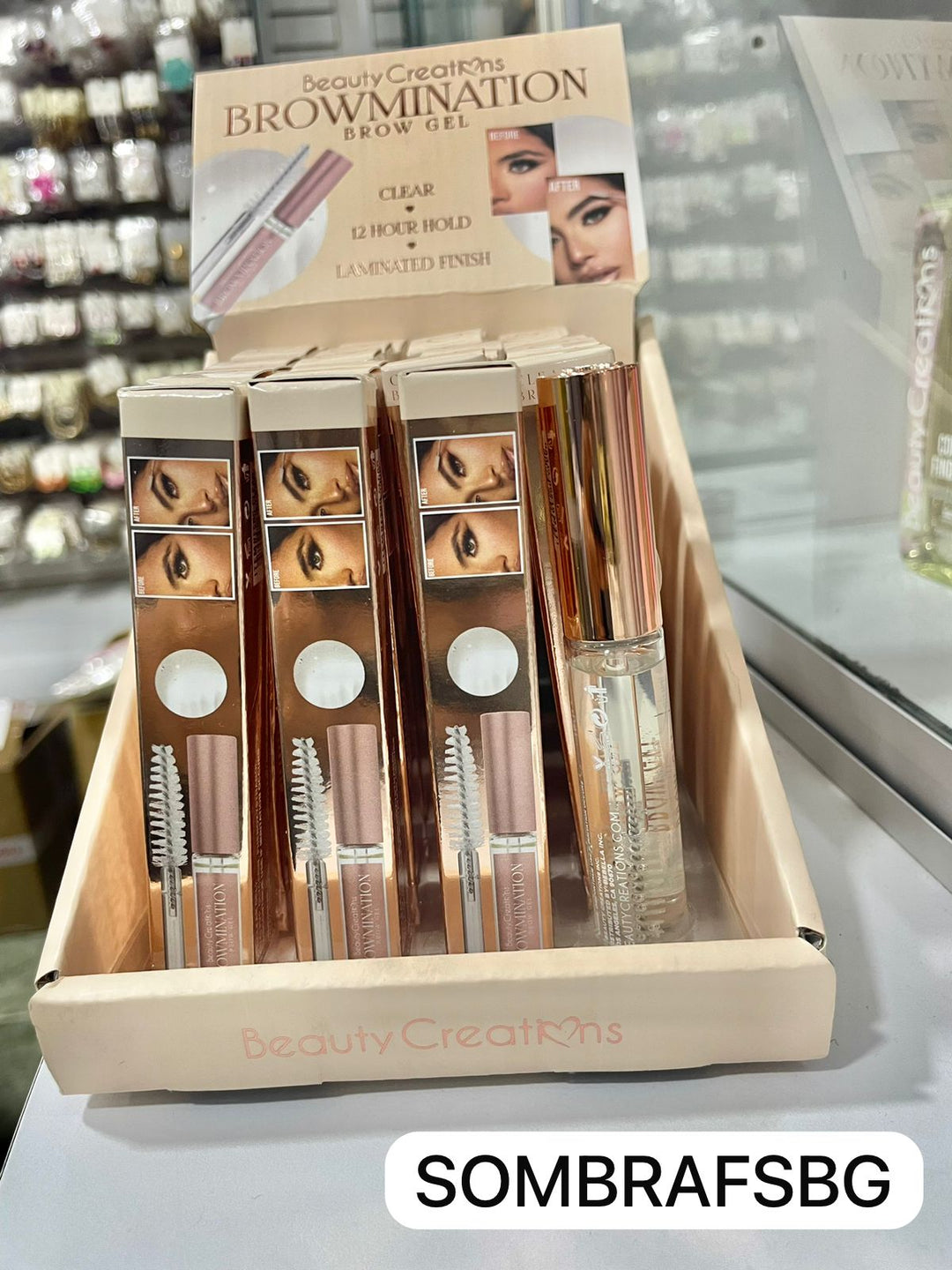 BC BROWMINTION CLEAR BROW GEL