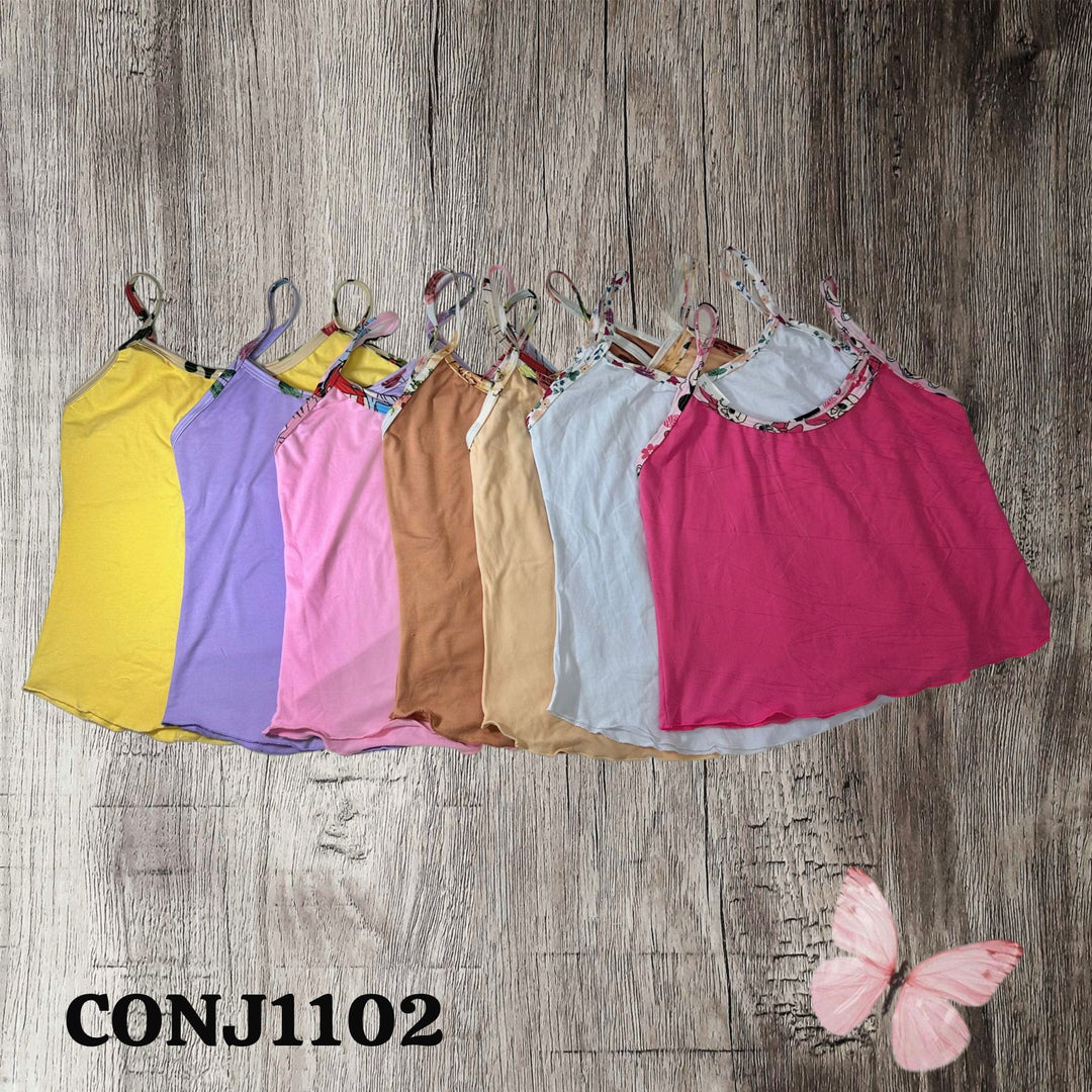 PIJAMA LONDRYS CORTA DURAZNO -RIB S-L