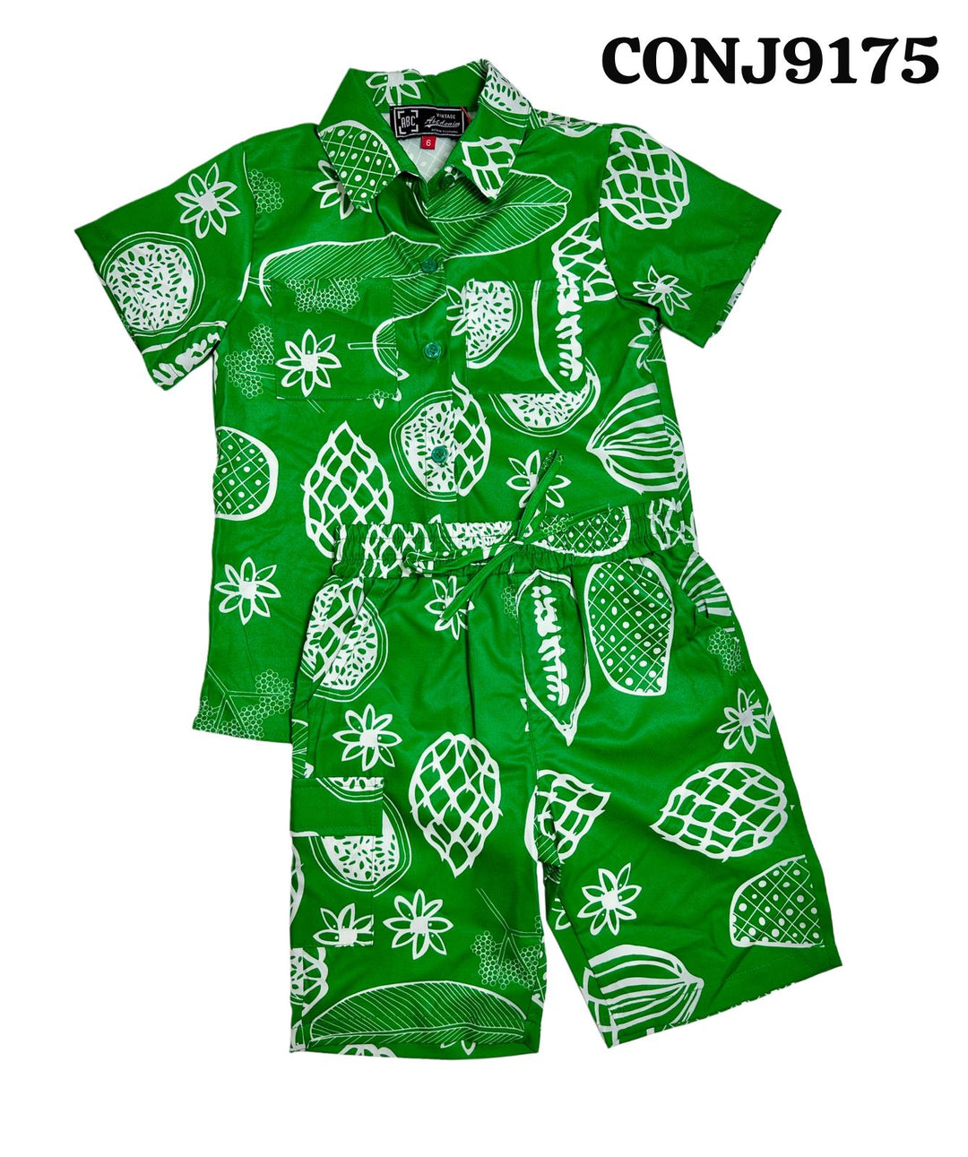 CONJUNTO P/ NIÑO BERMUDA Y CAMISA