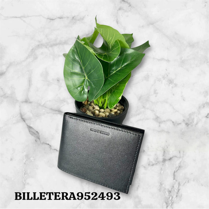 BILLETERA GENUINE LEATHER STOP RFID