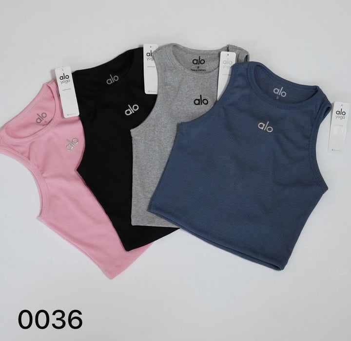 BLUSA TOP SPORT GYM ALO