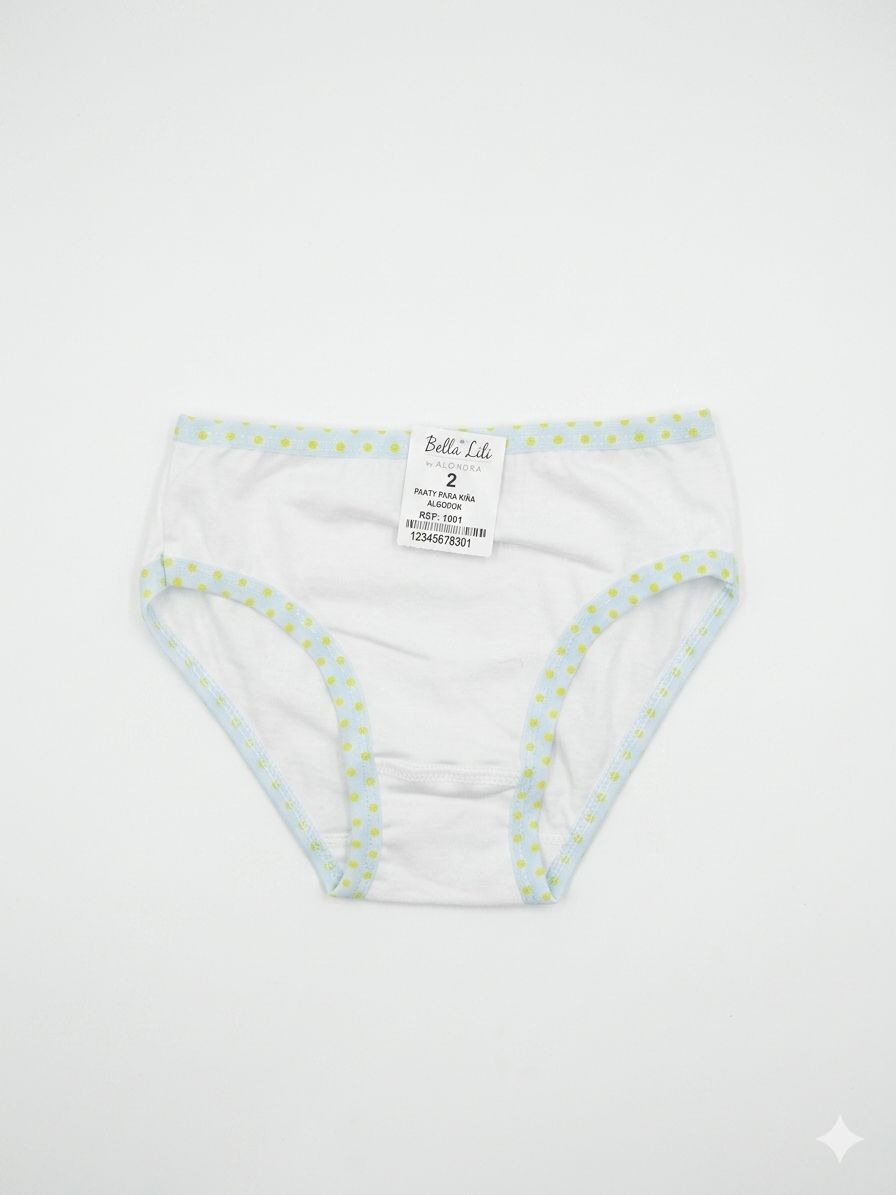 PANTY LONDRY ALGODON NIÑA