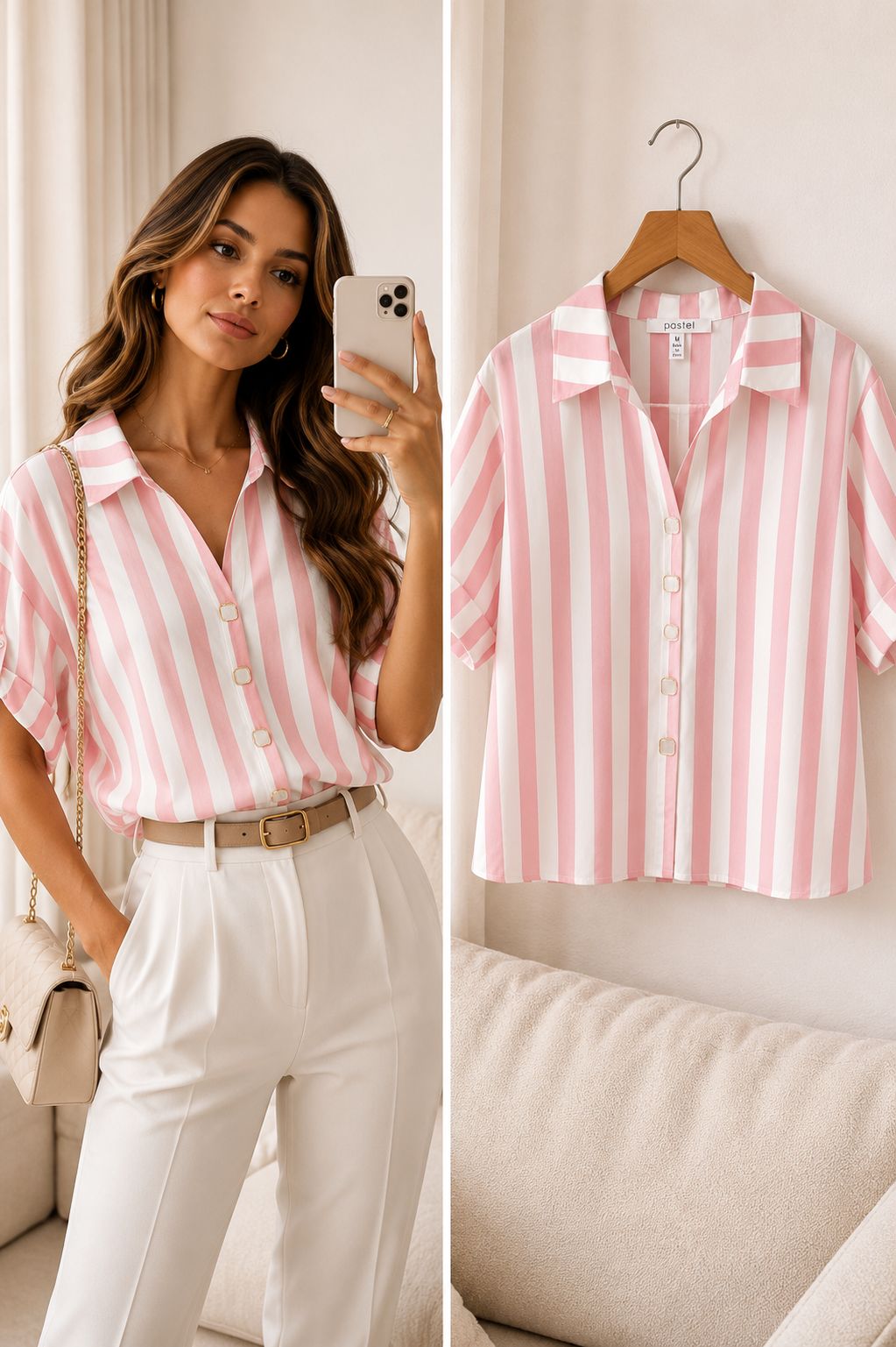 BLUSA PASTEL USA