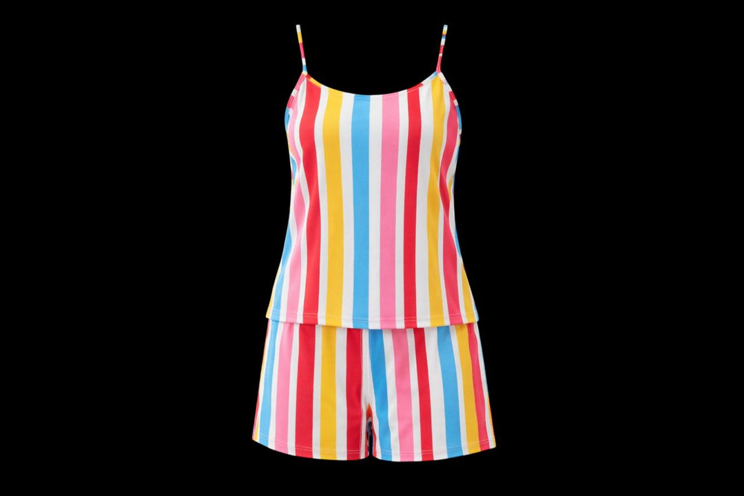 PIJAMA LONDRY´S CORTA TIRITOS  DURAZNO