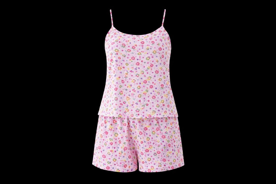 PIJAMA LONDRY´S CORTA TIRITOS  DURAZNO