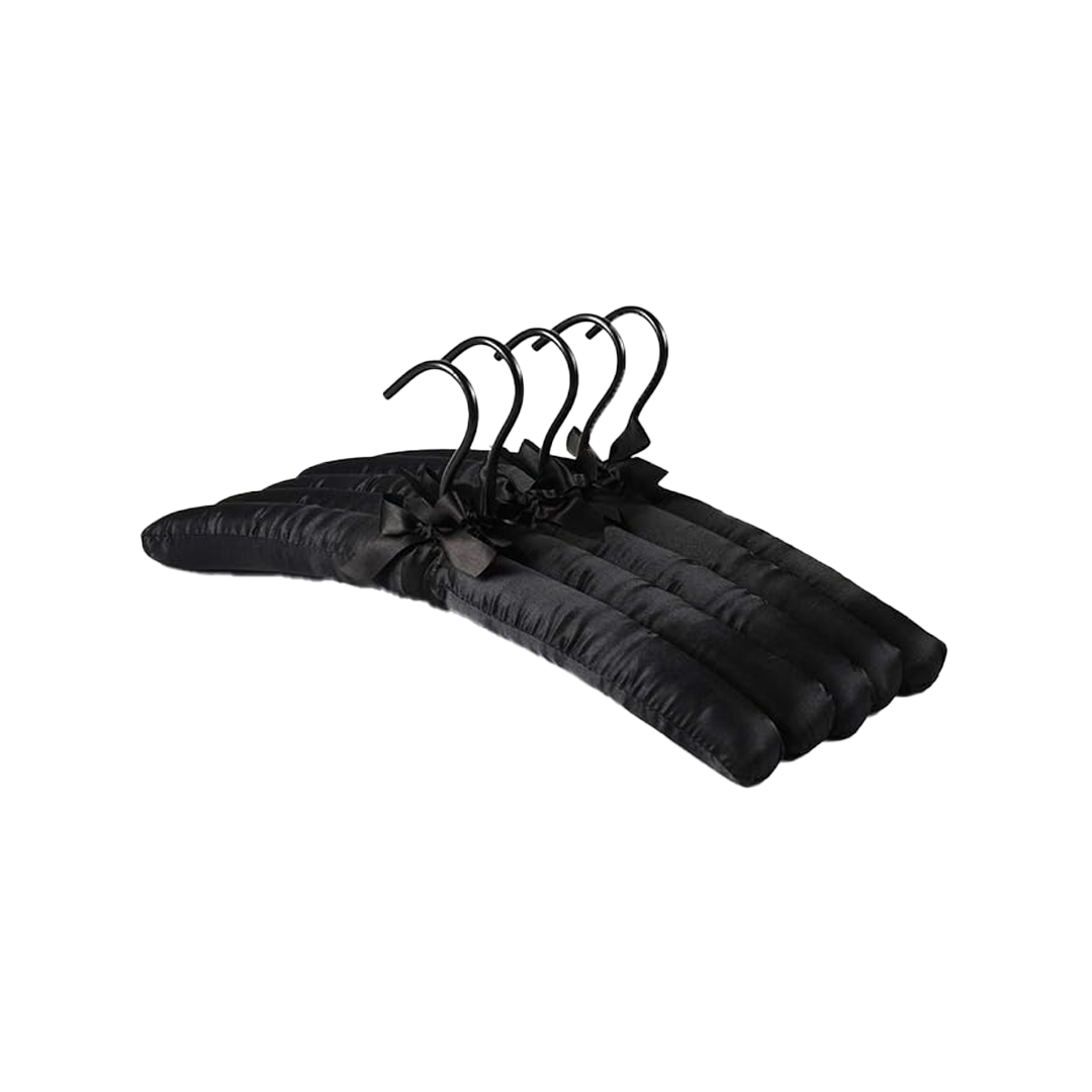 Percha p/blusa negra p/unidad